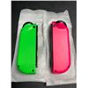 Image 4 : 1 Pair of L+R Neon Joy-Con Controllers for Nintendo Switch (Green/Pink) - Brand New