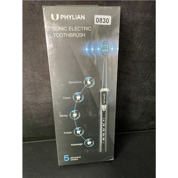 1 Uphylian Sonic Electric Toothbrush Kit - H8 Series - 5 Brushing Modes - New Sealed!