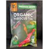 Image 2 : 3 Bags of Premium Herbs Organic Hibiscus Herbal Tea - 120 Tea Bags Each - New (Exp: 02/2026)