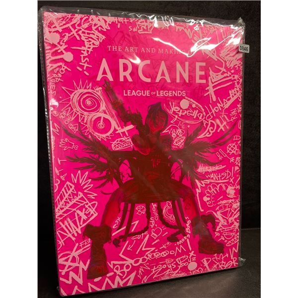 1 The Art and Making of Arcane League of Legends Hardcover Book - New Sealed