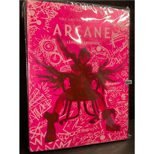 1 The Art and Making of Arcane League of Legends Hardcover Book - New Sealed