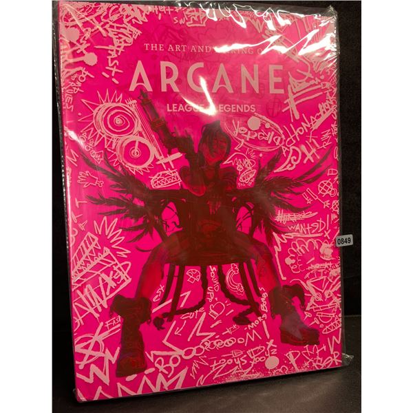 1 The Art and Making of Arcane League of Legends Hardcover Book - New Sealed