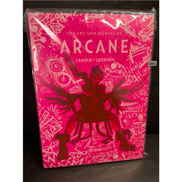 1 The Art and Making of Arcane League of Legends Hardcover Book - New Sealed