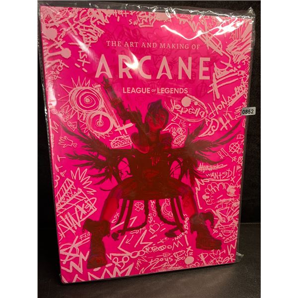 1 The Art and Making of Arcane League of Legends Hardcover Book - New Sealed