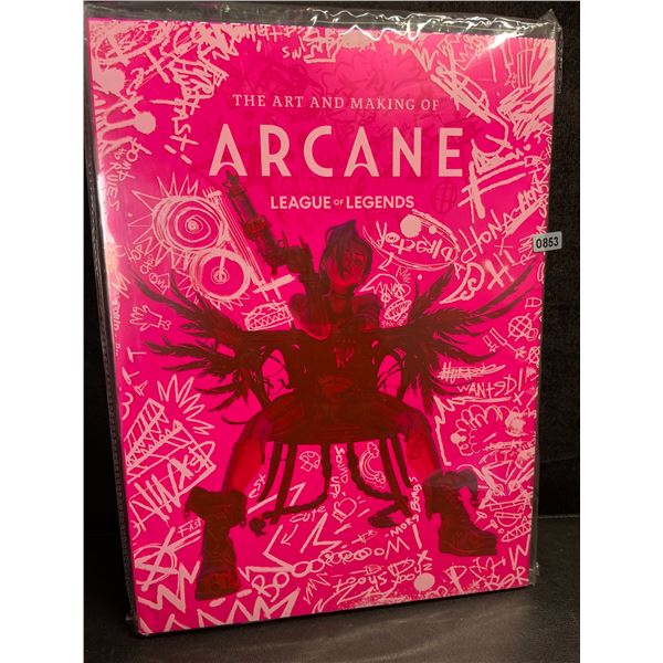 1 The Art and Making of Arcane League of Legends Hardcover Book - New Sealed