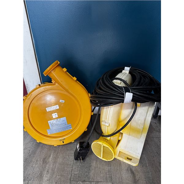 2 Inflatable Bounce House Blowers - Used