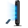 Image 1 : Dreo 28DB 90 Degree Oscillating Bedroom Tower Fan with Remote - New
