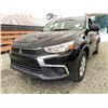 Image 2 : 2016 MITSUBISHI RVR, BLACK, 285416 KMS, FRONT WHEEL DRIVE. - D605589