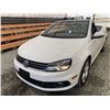 Image 3 : 2014 VOLKSWAGEN EOS, WHITE, 91603 KMS, FRONT WHEEL DRIVE. - D001283