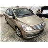Image 9 : 2006 MERCEDES-BENZ B 2000, BROWN, 117145 KMS, FRONT WHEEL DRIVE. - D082988