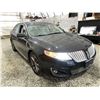 Image 9 : 2010 LINCOLN MKS, BLACK, 172480 KMS, ALL WHEEL DRIVE. - D615527