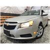 Image 1 : 2013 CHEVROLET CRUZE, GREY, 125329 KMS, FRONT WHEEL DRIVE. - D217202