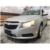 Image 2 : 2013 CHEVROLET CRUZE, GREY, 125329 KMS, FRONT WHEEL DRIVE. - D217202