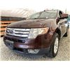 Image 2 : 2009 FORD EDGE, MAROON, 233533 KMS, ALL WHEEL DRIVE. - DA80717