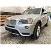 Image 2 : 2013 BMW X3, SILVER, 169764 KMS, ALL WHEEL DRIVE. - DA24880