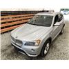 Image 4 : 2013 BMW X3, SILVER, 169764 KMS, ALL WHEEL DRIVE. - DA24880
