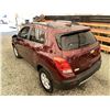 Image 22 : 2016 CHEVY TRAX, RED, 127463 KMS, ALL WHEEL DRIVE. - D194412