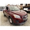 Image 9 : 2016 CHEVY TRAX, RED, 127463 KMS, ALL WHEEL DRIVE. - D194412
