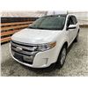 Image 3 : 2014 FORD EDGE, WHITE, 183960 KMS, ALL WHEEL DRIVE. - DA20958