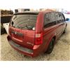 Image 15 : 2010 DODGE GRAND CARAVAN, RED, 138788 KMS, FRONT WHEEL DRIVE. - D487793