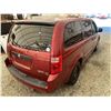 Image 16 : 2010 DODGE GRAND CARAVAN, RED, 138788 KMS, FRONT WHEEL DRIVE. - D487793
