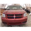 Image 5 : 2010 DODGE GRAND CARAVAN, RED, 138788 KMS, FRONT WHEEL DRIVE. - D487793