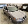 Image 10 : 2008 HYUNDAI SONATA, GREY, 185512 KMS, FRONT WHEEL DRIVE. - D323063