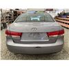 Image 18 : 2008 HYUNDAI SONATA, GREY, 185512 KMS, FRONT WHEEL DRIVE. - D323063