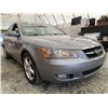 Image 8 : 2008 HYUNDAI SONATA, GREY, 185512 KMS, FRONT WHEEL DRIVE. - D323063