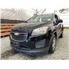 Image 2 : 2016 CHEVROLET TRAX, BLACK, 176257 KMS, FRONT WHEEL DRIVE. - D147456