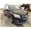 Image 9 : 2016 CHEVROLET TRAX, BLACK, 176257 KMS, FRONT WHEEL DRIVE. - D147456
