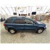 Image 12 : 2006 PONTIAC TORRENT, GREEN, 195084 KMS, FRONT WHEEL DRIVE. - D142989