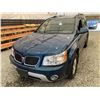 Image 3 : 2006 PONTIAC TORRENT, GREEN, 195084 KMS, FRONT WHEEL DRIVE. - D142989