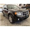 Image 8 : 2009 FORD ESCAPE XLT, BLACK, 266256 KMS, FOUR WHEEL DRIVE. - DB07322