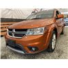 Image 2 : 2011 DODGE JOURNEY, ORANGE, 211914 KMS, ALL WHEEL DRIVE. - B570884