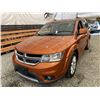 Image 3 : 2011 DODGE JOURNEY, ORANGE, 211914 KMS, ALL WHEEL DRIVE. - B570884