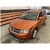 Image 4 : 2011 DODGE JOURNEY, ORANGE, 211914 KMS, ALL WHEEL DRIVE. - B570884