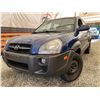 Image 1 : 2007 HYUNDAI TUCSON, BLUE, 332529 KMS, ALL WHEEL DRIVE. - B569194