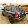 Image 20 : 2007 HYUNDAI TUCSON, BLUE, 332529 KMS, ALL WHEEL DRIVE. - B569194