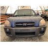 Image 5 : 2007 HYUNDAI TUCSON, BLUE, 332529 KMS, ALL WHEEL DRIVE. - B569194