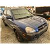 Image 9 : 2007 HYUNDAI TUCSON, BLUE, 332529 KMS, ALL WHEEL DRIVE. - B569194