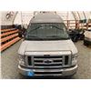 Image 8 : 2012 FORD ECONOLINE, SILVER, 155785 KMS, REAR WHEEL DRIVE. - PA91036