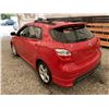 Image 21 : 2009 TOYOTA MATRIX, RED, 216476 KMS, FOUR WHEEL DRIVE. - D003628