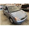 Image 10 : 2011 KIA SEDONA, BLUE, 144614 KMS, FRONT WHEEL DRIVE. - D428262