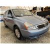 Image 8 : 2011 KIA SEDONA, BLUE, 144614 KMS, FRONT WHEEL DRIVE. - D428262
