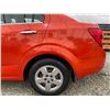 Image 8 : 2013 CHEVY SONIC, ORANGE, 182774 KMS, FRONT WHEEL DRIVE. - D128080