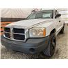 Image 2 : 2006 DODGE DAKOTA, WHITE, 205823 KMS, 4X4. - D563018