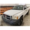 Image 3 : 2006 DODGE DAKOTA, WHITE, 205823 KMS, 4X4. - D563018