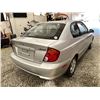 Image 15 : 2005 HYUNDAI ACCENT, GREY, 235882 KMS, FRONT WHEEL DRIVE. - B339442