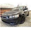 Image 1 : 2008 MITSUBISHI LANCER ES, BLACK, 329781 KMS, FRONT WHEEL DRIVE. - D602423